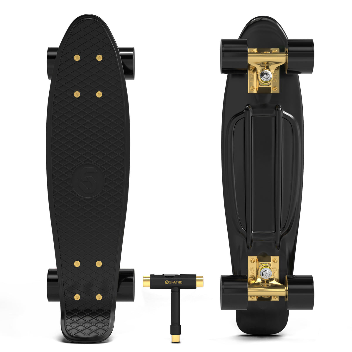 Skatro Mini Skateboard | Board Street | Black Tiger – Skatro